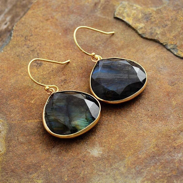 Vitality Labradorite Earrings-Your Soul Place